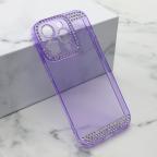 Maska Futrola DIAMOND SIDE za iPhone 14 Pro (6.1) ljubicasta cena 1000 din slika