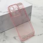 Maska Futrola DIAMOND SIDE za iPhone 14 Pro (6.1) roze cena 1000 din slika