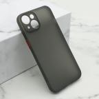 Maska Futrola silikon BUTTONS za iPhone 14 (6.1) tamno zelena cena 1000 din slika