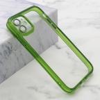 Maska Futrola DIAMOND LENS za iPhone 11 (6.1) zelena cena 1000 din slika