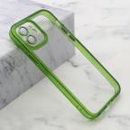 Maska Futrola DIAMOND LENS za iPhone 12 (6.1) zelena cena 1000 din slika