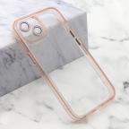 Maska Futrola DIAMOND LENS za iPhone 13 (6.1) roze cena 2500 din slika