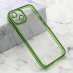 Maska Futrola DIAMOND LENS za iPhone 13 (6.1) zelena cena 2500 din slika