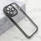 Maska Futrola DIAMOND LENS za iPhone 14 Pro (6.1) crna cena 2500 din slika
