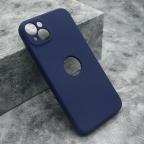 Maska Futrola COLOR VISION za iPhone 14 Plus (6.7) tamno plava cena 1000 din slika