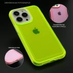 Maska Futrola GUMMY COLOR za iPhone 14 (6.1) roze slika 2