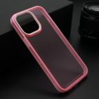 Maska Futrola GUMMY COLOR za iPhone 14 Pro Max (6.7) roze cena 1000 din slika