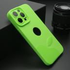 Maska Futrola APPLE COLOR za iPhone 14 Pro Max (6.7) zelena cena 1000 din slika