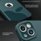 Maska Futrola APPLE COLOR za iPhone 14 Pro Max (6.7) crna slika 2