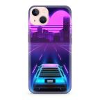 Maska Futrola ULTRA TANKI PRINT CLEAR NEON WAVE za iPhone 13 (6.1) NW02 cena 2500 din slika