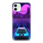 Maska Futrola ULTRA TANKI PRINT CLEAR NEON WAVE za iPhone 12/12 Pro (6.1) NW02 cena 1000 din slika