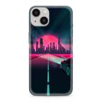 Maska Futrola ULTRA TANKI PRINT CLEAR NEON WAVE za iPhone 14 (6.1) NW01 cena 1000 din slika