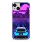 Maska Futrola ULTRA TANKI PRINT CLEAR NEON WAVE za iPhone 14 (6.1) NW02 cena 1000 din slika