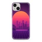 Maska Futrola ULTRA TANKI PRINT CLEAR NEON WAVE za iPhone 14 (6.1) NW04 cena 1000 din slika