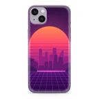 Maska Futrola ULTRA TANKI PRINT CLEAR NEON WAVE za iPhone 14 Plus (6.7) NW04 cena 1000 din slika