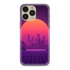 Maska Futrola ULTRA TANKI PRINT CLEAR NEON WAVE za iPhone 14 Pro Max (6.7) NW04 cena 1000 din slika