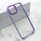 Maska Futrola ELEGANT EDGE za iPhone 12 (6.1) ljubicasta cena 1000 din slika