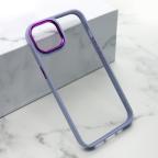 Maska Futrola ELEGANT EDGE za iPhone 14 (6.1) ljubicasta cena 1000 din slika