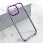 Maska Futrola ELEGANT EDGE za iPhone 14 Pro Max (6.7) ljubicasta cena 1000 din slika