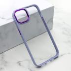 Maska Futrola ELEGANT EDGE za iPhone 13 (6.1) ljubicasta cena 1000 din slika
