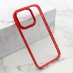 Maska Futrola ELEGANT EDGE za iPhone 14 Pro (6.1) crvena cena 1000 din slika