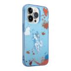 Maska Futrola Polo With Splatter Pattern & Horse Logo za Iphone 14 Pro Max plava Full ORG (USHCP14XUDEB) slika 3