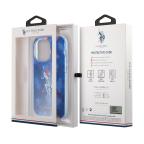 Maska Futrola Polo With Tie&Dye Design Horse Logo za Iphone 14 Pro plava Full ORG (USHCP14LUTIB) slika 5