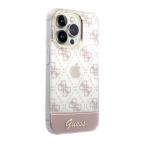 Maska Futrola GUESS Electro Script Hard za Iphone 14 Pro pink Full ORG (GUHCP14LHG4MH P) slika 3