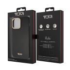 Maska Futrola Tumi Women Smooth Leather Hard za Iphone 14 Pro Max crna Full ORG (TUHCP14XRGOK) slika 4