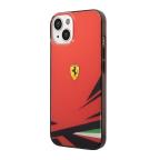 Maska Futrola FERRARI Print za Iphone 14 crvena Full ORG (FEHCP14SYITR) cena 4500 din slika