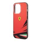 Maska Futrola FERRARI Print za Iphone 14 Pro crvena Full ORG (FEHCP14LYITR) slika 4
