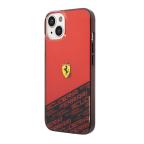 Maska Futrola FERRARI Scuderia Print za Iphone 14 crvena Full ORG (FEHCP14SUBOR) cena 4500 din slika
