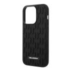 Maska Futrola Karl Lagerfeld 3D Monogram za Iphone 14 Pro crna Full ORG (KLHCP14LRUPKL) slika 4