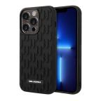 Maska Futrola Karl Lagerfeld 3D Monogram za Iphone 14 Pro crna Full ORG (KLHCP14LRUPKL) slika 5