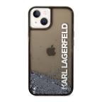 Maska Futrola Karl Lagerfeld Liquid Glitter Elong za Iphone 14 crna Full ORG (KLHCP14SLCKVK) slika 2