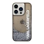 Maska Futrola Karl Lagerfeld Liquid Glitter Elong za Iphone 14 Pro crna Full ORG (KLHCP14LLCKVK) slika 2