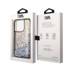 Maska Futrola Karl Lagerfeld Liquid Glitter Elong za Iphone 14 Pro crna Full ORG (KLHCP14LLCKVK) slika 6