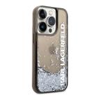 Maska Futrola Karl Lagerfeld Liquid Glitter Elong za Iphone 14 Pro Max crna Full ORG (KLHCP14XLCKVK) slika 3