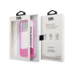 Maska Futrola Karl Lagerfeld Liquid Glitter Elong za Iphone 14 Pro Max pink Full ORG (KLHCP14XLCKVF) slika 6