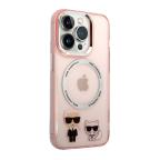 Maska Futrola Karl Lagerfeld Magsafe With Ring za Iphone 14 Pro pink Full ORG (KLHMP14LHKCP) slika 3
