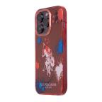 Maska Futrola Polo With Splatter Pattern & Horse Logo za Iphone 14 Pro Max crvena Full ORG (USHCP14XUDER) cena 3000 din slika