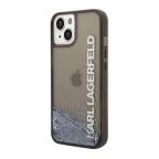 Maska Futrola Karl Lagerfeld Liquid Glitter Elong Hard za Iphone 14 Plus crna Full ORG (KLHCP14MLCKVK) cena 4500 din slika