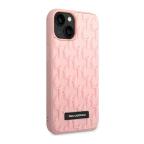Maska Futrola Karl Lagerfeld 3D Monogram Hard za Iphone 14 pink Full ORG (KLHCP14SRUPKLPP) slika 3
