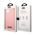 Maska Futrola Karl Lagerfeld 3D Monogram Hard za Iphone 14 pink Full ORG (KLHCP14SRUPKLPP) slika 4