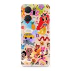 Maska Futrola ULTRA TANKI PRINT CLEAR za Honor X7a ND0326 cena 1000 din slika
