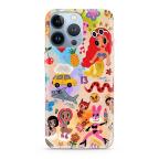 Maska Futrola ULTRA TANKI PRINT CLEAR za iPhone 13 Pro (6.1) ND0326 cena 2500 din slika