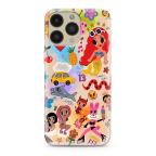 Maska Futrola ULTRA TANKI PRINT CLEAR za iPhone 14 Pro Max (6.7) ND0326 cena 2500 din slika