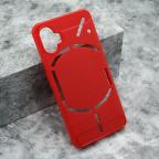 Maska Futrola BRUSHED CIRCLE za Nothing Phone 1 crvena cena 1000 din slika
