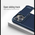 Maska Futrola Nillkin Textured S za iPhone 14 Pro 6.1 plava slika 7