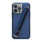 Maska Futrola Nillkin Strap Case za iPhone 14 Pro Max (6.7) plava cena 1000 din slika